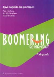 Picture of Boomerang Pre-intermediate Podręcznik Język angielski Gimnazjum