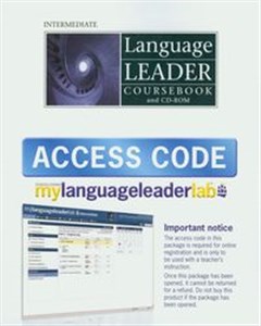 Picture of Language Leader Intermediate Coursebook z płytą CD i kodem dostępu do strony internetowej