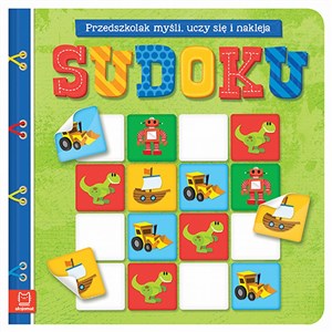 Picture of Sudoku Przedszkolak myśli uczy się i nakleja