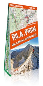 Obrazek Riła i Piryn. Góry Bułgarii laminowana mapa trekkingowa TQ