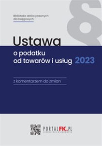 Picture of Ustawa o podatku od towarów i usług 2023