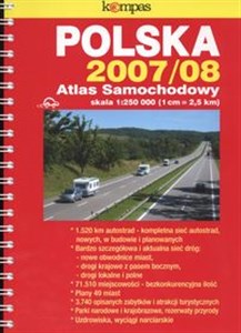 Picture of Atlas samochodowy  Polska 1:250 000