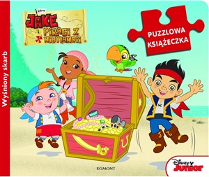 Obrazek Jake i piraci z Nibylandii Wyśniony skarb Puzzlowa książeczka