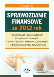 Picture of Sprawozdanie finansowe za 2012 rok