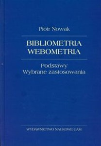 Picture of Bibliometria Webometria Podstawy Wybrane zastosowania