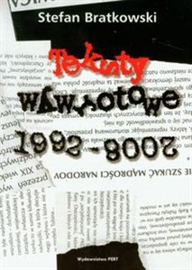 Picture of Teksty wywrotwoe 1992-2008