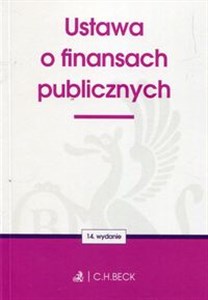 Picture of Ustawa o finansach publicznych