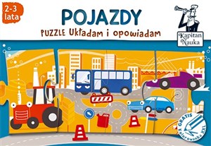 Picture of Puzzle Układam i opowiadam Pojazdy 2-3 lata