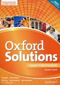 Picture of Oxford Solutions Upper Intermediate Student's Book wieloletni Szkoła ponadgimnazjalna