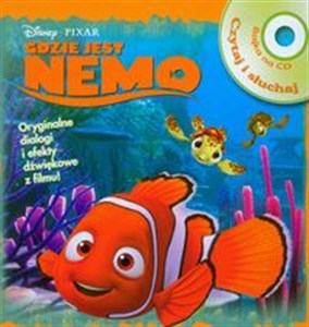 Picture of Gdzie jest Nemo Czytaj i słuchaj + CD Oryginalne dialogi i efekty dźwiękowe z filmu! RAD-8