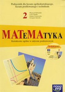Picture of Matematyka 2 Podręcznik z płytą CD Liceum ogólnokształcące, liceum profilowane i technikum Zakres podstawowy