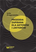 Prozodia z... - Anita Grzegorzewska -  Polish Bookstore 