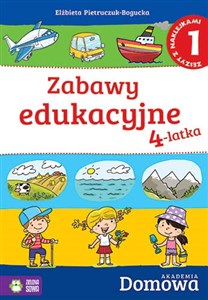 Picture of Domowa akademia Zabawy edukacyjne 4-latka Część 1