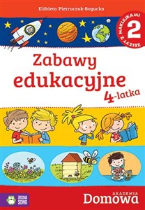Picture of Domowa akademia Zabawy edukacyjne 4-latka Część 2