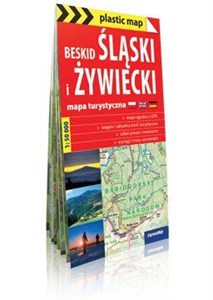 Picture of Plastic map Beskid Ślaski i Żywiecki w.2016 mapa
