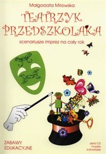 Picture of Teatrzyk Przedszkolaka Scenariusze imprez na cały rok Zabawy Edukacyjne - płyta CD -  muzyka - scenariusze