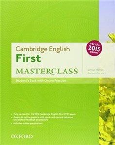 Picture of Cambridge English First Masterclass Student's Book +Online