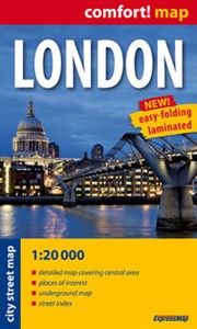 Picture of London laminowany plan miasta 1:20 000 - mapa kieszonkowa