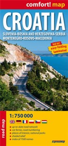 Picture of Croatia Road Map 1:750 000