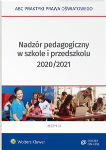 Picture of Nadzór pedagogiczny w szkole i przedszkolu 2020/2021 Zeszyt 26