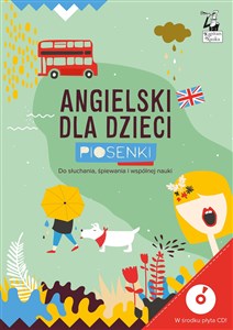 Picture of Kapitan Nauka Angielski dla dzieci Piosenki + CD Do słuchania, śpiewania i wspólnej nauki