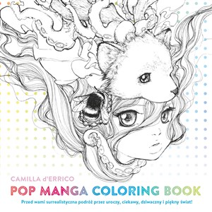 Picture of Pop manga coloring book