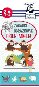 Picture of Kapitan Nauka Zagadki obrazkowe Figle-migle 2-4 lata