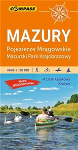 Picture of Mazury Pojezierze Mrągowskie Mazurski Park Krajobrazowy 1:50 000