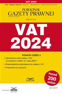 Picture of VAT 2024 Podatki Część 2 Przewodnik po zmianach 2/2024