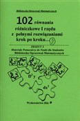 polish book : 102 równan... - Wiesława Regel