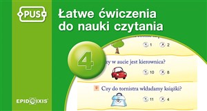 Picture of PUS Łatwe ćwiczenia do nauki czytania cz. 4