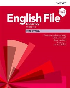 Picture of English File Elementary Workbook without key