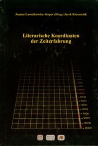 Picture of Literarische Koordinaten der Zeiterfahrung
