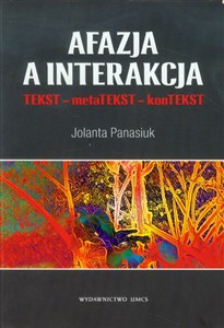 Picture of Afazja a interakcja TEKST - metaTEKST - konTEKST