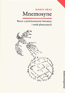 Picture of Mnemosyne Rzecz o powinowactwie literatury i sztuk plastycznych