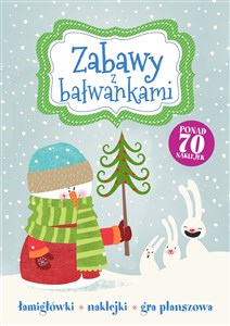 Picture of Zabawy z bałwankami Łamigłówki, naklejki, gra planszowa