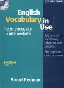 Picture of English Vocabulary in Use Pre - intermediate & intermediate + CD 100 units of vocabulary reference and pracice