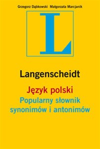 Obrazek Popularny słownik synonimów i antonimów