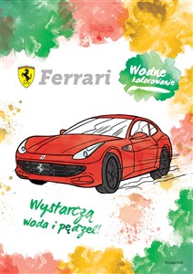 Obrazek Ferrari Wodne kolorowanie