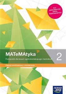 Picture of MATeMAtyka 2 Podręcznik  Zakres podstawowy i rozszerzony Szkoła ponadpodstawowa