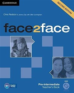 Obrazek face2face Pre-intermediate Teacher's Book with DVD