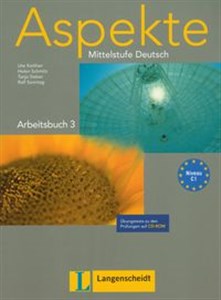 Obrazek Aspekte 3 Arbeitsbuch + CD Mittelstufe Deutsch