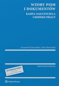 Picture of Wzory pism i dokumentów Karta Nauczyciela i Kodeks pracy