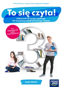 Picture of To się czyta! 3 Podręcznik Branżowej szkoła I stopnia - Szkolnictwo zawodowe