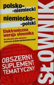 Obrazek Słownik polsko-niemiecki niemiecko-polski + CD Elektroniczna wersja słownika