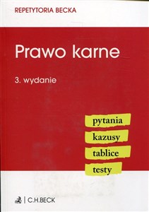 Picture of Prawo karne pytania kazusy tablice testy