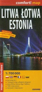 Picture of Litwa Łotwa Estonia mapa samochodowa 1:700 000