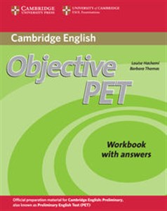 Obrazek Objective PET Workbook with answers