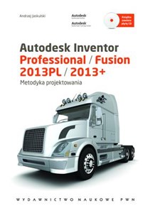 Picture of Autodesk Inventor Professional / Fusion 2013PL/2013+ Metodyka projektowania + płyta CD