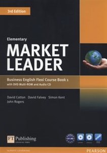 Picture of Market Leader Elementary Flexi Course Book 1+CD +DVD